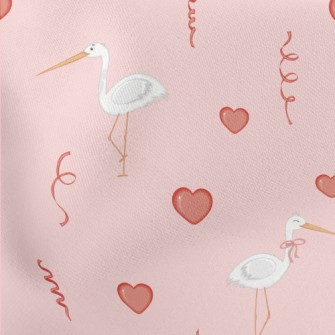 Love Lover Big Bird Lightweight Cotton Poplin