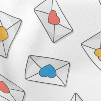 Love Sticker Envelope Lightweight Cotton Poplin