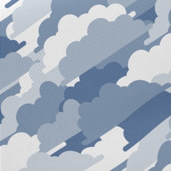 Layers Of Clouds Midweight Cotton Poplin