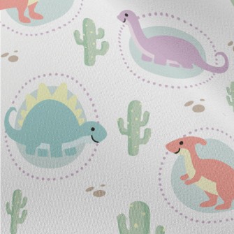 Cute Silly Dinosaur Chiffon
