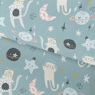 Cats Roaming In Space Waterproof Oxford