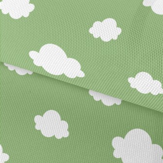 Full Of Small White Clouds Waterproof Oxford