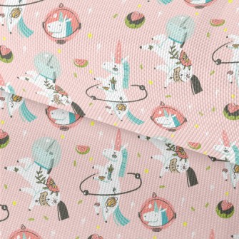 Cute And Funny Unicorn Waterproof Oxford