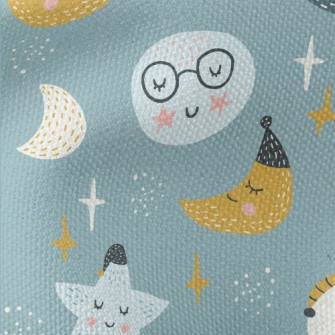 Solar Systems Sleeping In Spac Waterproof Canvas