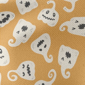 Pumpkin With Changing Expressi Waterproof Canvas