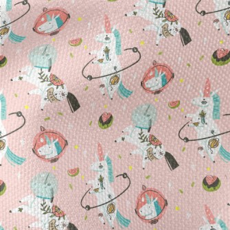 Cute And Funny Unicorn Waterproof Canvas