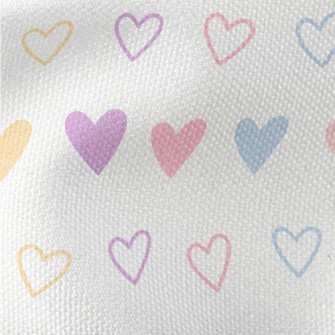 Simple And Gentle Love Waterproof Canvas