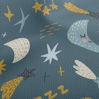 The Solar System Floating In T Athletic Mesh Flat Back