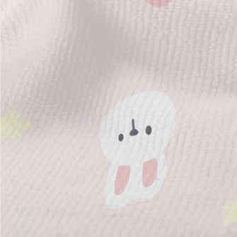 Pink And Cute Strawberry Rabbi Terry