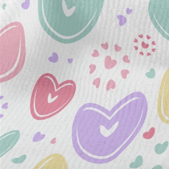 Colorful Love Heart Terry