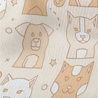Simple Cute Dog Terry
