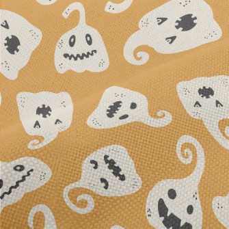 Pumpkin With Changing Expressi Performance Linen