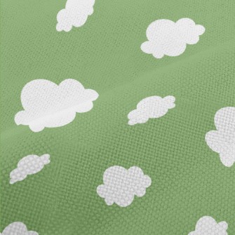 Full Of Small White Clouds Performance Linen