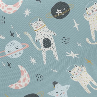 Cats Roaming In Space Twill
