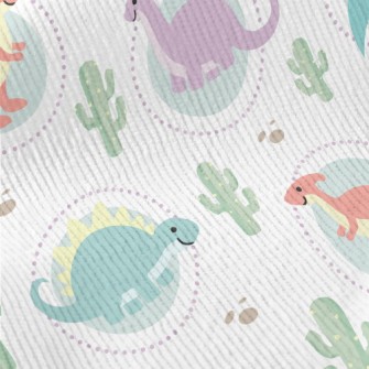 Cute Silly Dinosaur Standard Corduroy