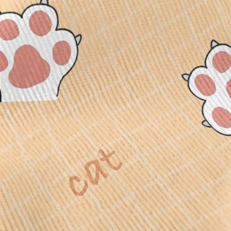 Q Elastic Soft And Tender Cat  Standard Corduroy