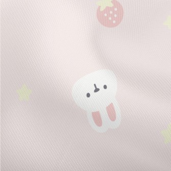 Pink And Cute Strawberry Rabbi Dobby