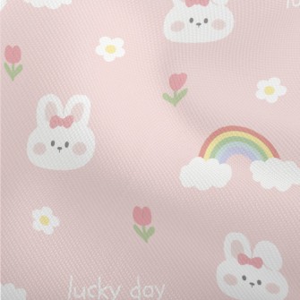Cute And Cute Rabbit With Bow Dobby