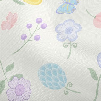Colorful And Beautiful Flowers Dobby