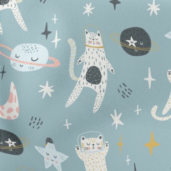 Cats Roaming In Space Stretch Ponte