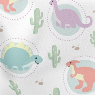 Cute Silly Dinosaur Stretch Ponte