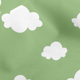 Full Of Small White Clouds Micro Fleece