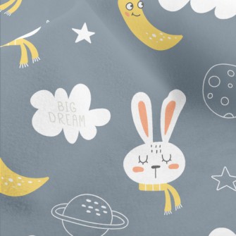 The Rabbit And The Moon Sleepi Micro Fleece