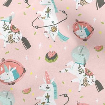 Cute And Funny Unicorn Micro Fleece