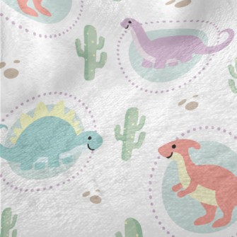 Cute Silly Dinosaur Minky