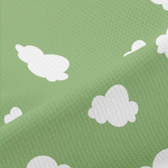 Full Of Small White Clouds Piqué