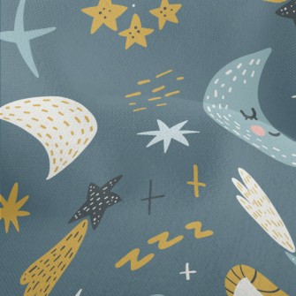 The Solar System Floating In T Lightweight Performance Linen