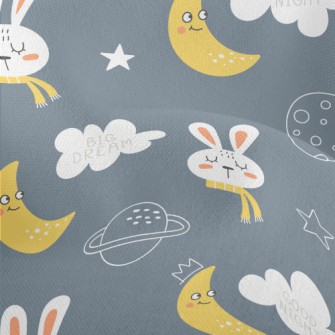 The Rabbit And The Moon Sleepi Lightweight Performance Linen