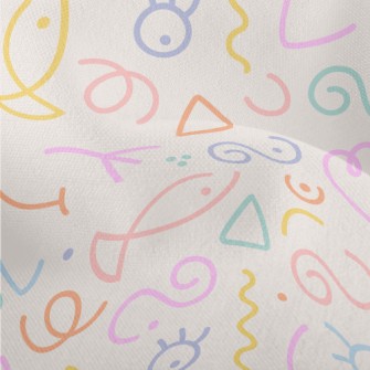 Interesting Line Graphics Lightweight Performance Linen