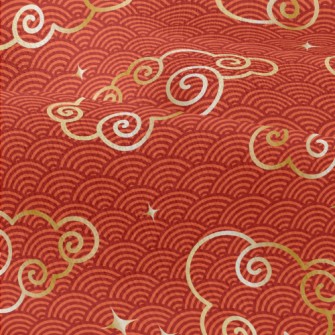 Joyful Golden Clouds Modern Jersey