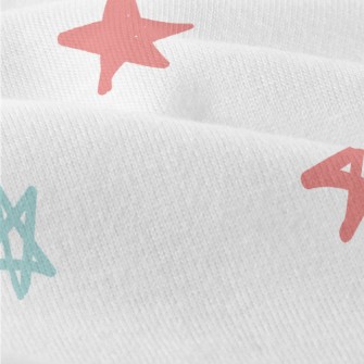 Hand Drawn Colorful Stars Modern Jersey