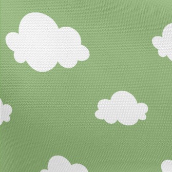 Full Of Small White Clouds Pongee