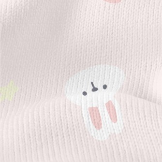 Pink And Cute Strawberry Rabbi Stretch Jersey