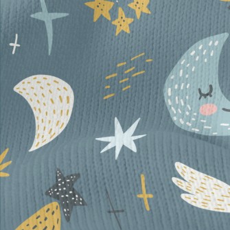 The Solar System Floating In T Stretch Jersey