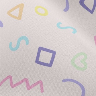 Colorful And Cute Lines Chiffon