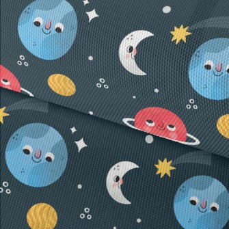 Colorful Planets In The Univer Waterproof Oxford