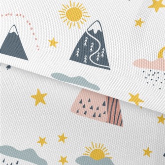 Simple And Cute Hills Waterproof Oxford