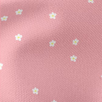 Small White Flowers On Bright  Waterproof Canvas