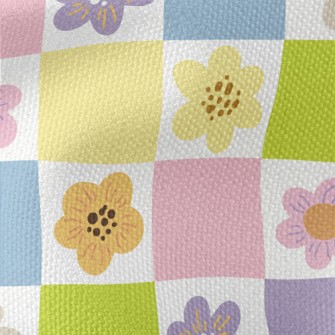 Colorful Flowers Waterproof Canvas