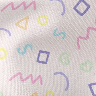Colorful And Cute Lines Waterproof Canvas