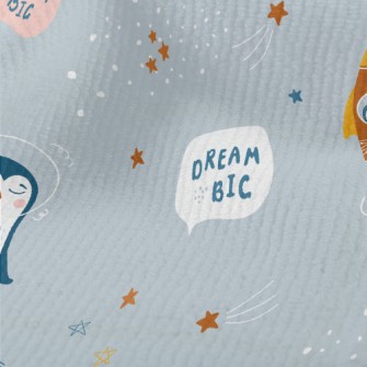 Penguins Floating In Space Terry