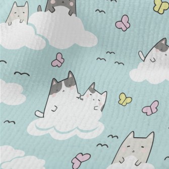 Cat In The White Clouds Terry