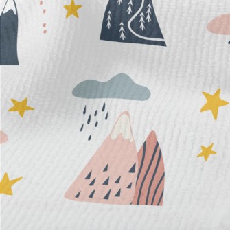 Simple And Cute Hills Terry