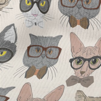 Cats Wearing Glasses Terry