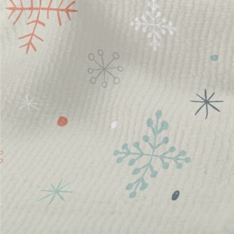 Snowflake Graphics In Differen Terry