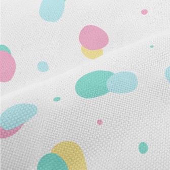 Bright Polka Dots Performance Linen